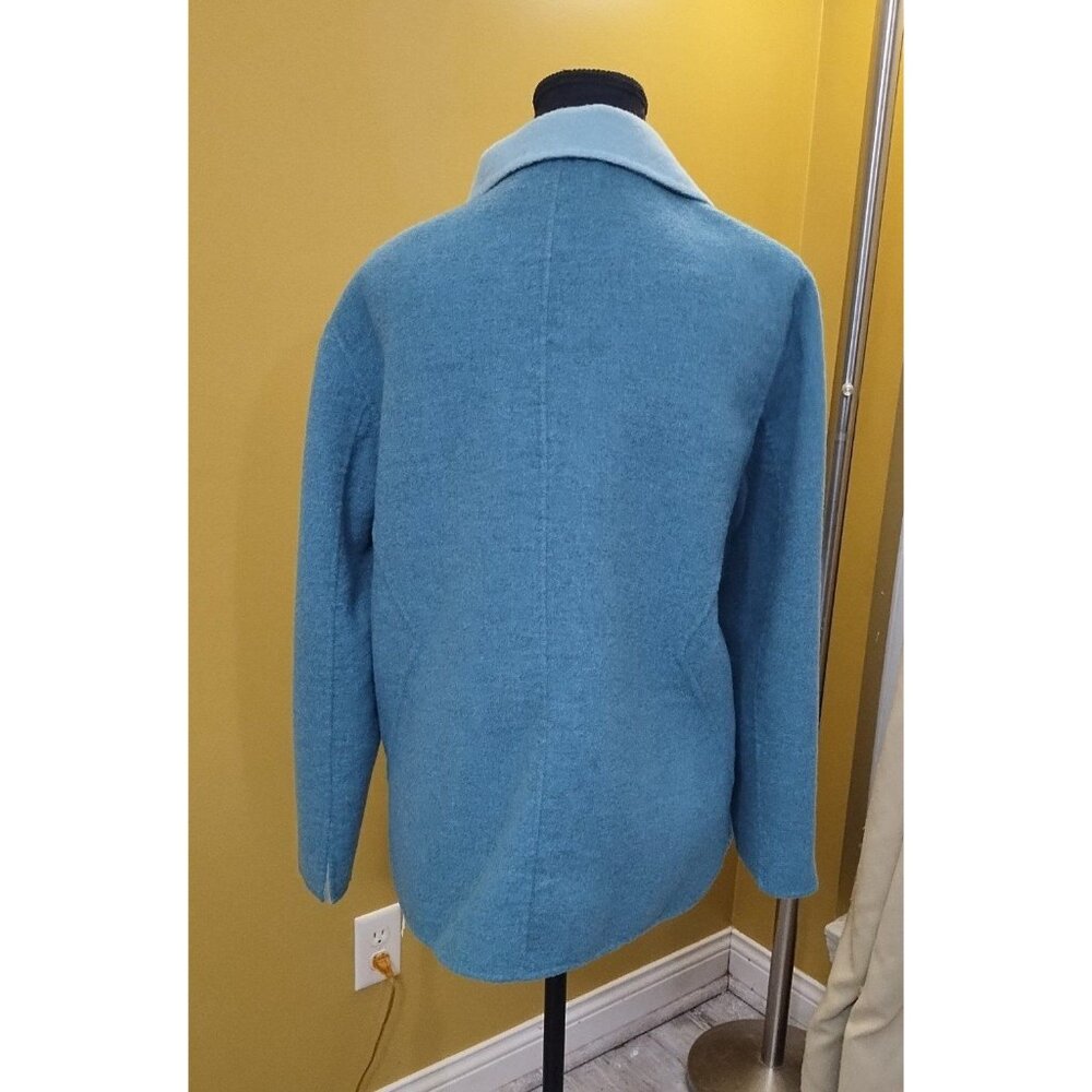 Vtg 90s Pendleton 4-Button Reversible Boiled Wool… - image 3